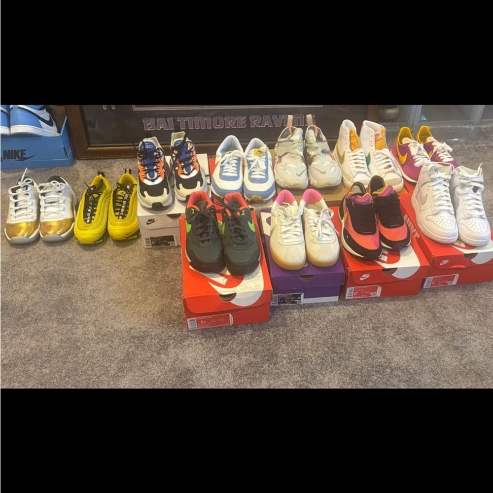 Sneakers women size 6.5 Gs size 5 selling per pair. $50. Message for more info